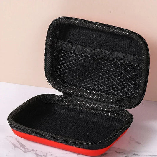 Portable Travel Storage Bag for Earphones and Cables